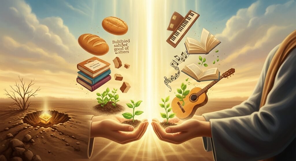 Deus te dá riqueza para distribuir riqueza